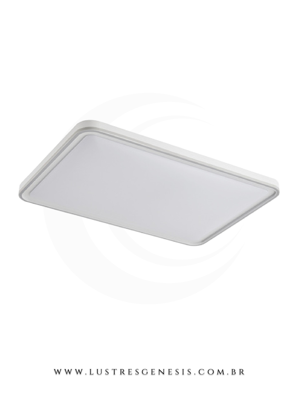 Plafon Moderno Ligna de Madeira - 65cm